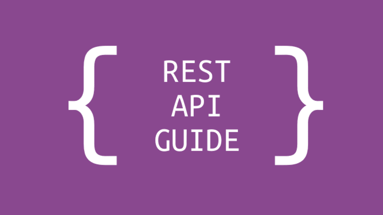 Rest API Development Guide
